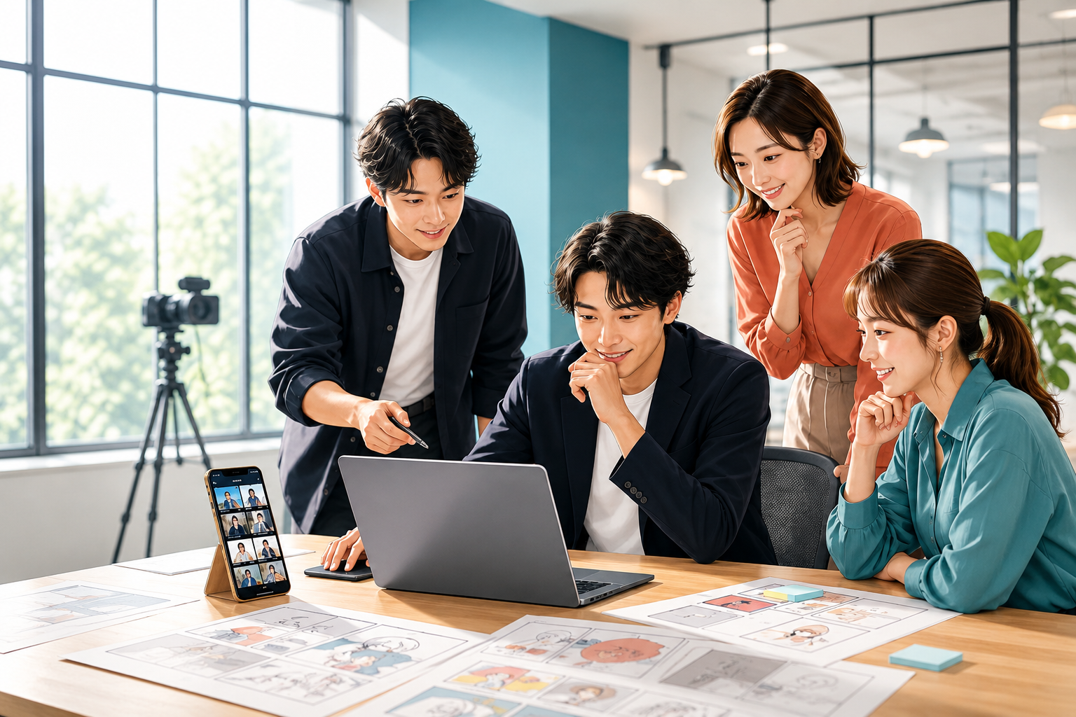 採用SNS制作代行のメインビジュアル